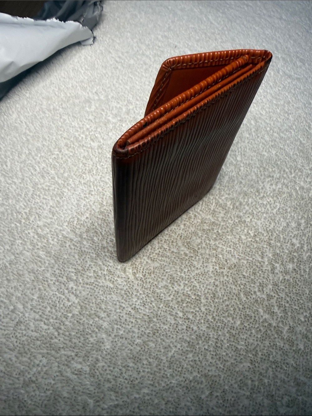 Louis Vuitton Brown Epi Leather Card & Coin Holder - Picture 11 of 13
